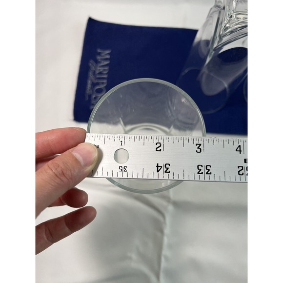 Set of 4 Bormioli Rocco Brillante Double Old Fashioned Water Glasses 6 1/2”x 3” - Picture 5 of 5